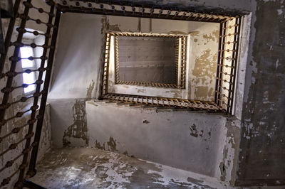 Low angle view of staircase