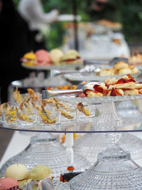 Close-up of dessert in plate