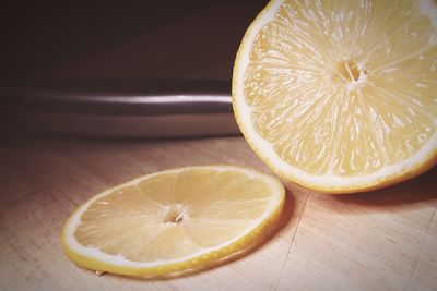 Close-up of orange slices