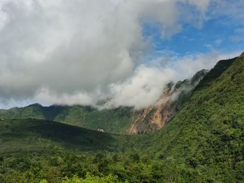 Panoramic view of landscape against sky