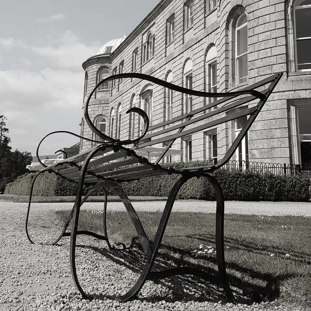 built structure, day, bicycle, architecture, no people, nature, sky, building exterior, transportation, metal, outdoors, cloud - sky, field, city, land vehicle, building, absence, land, park, street, wheel