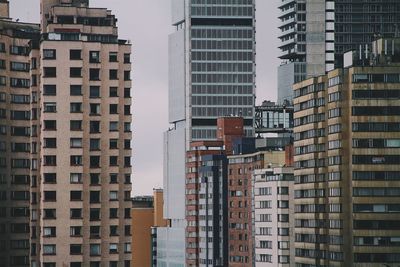 Residential buildings in city