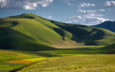 Sibillini national park - colors, lights and shadows.