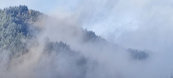 Panoramic view of landscape against sky