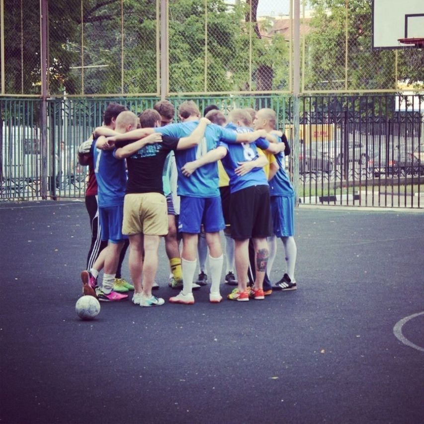 childhood, lifestyles, togetherness, full length, boys, casual clothing, leisure activity, bonding, love, elementary age, girls, playing, person, friendship, playground, brother, sibling, side by side