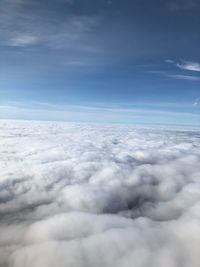 Scenic view of cloudscape against sky