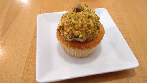 Close-up of food in plate on table