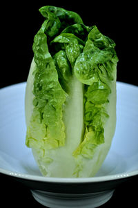 Close-up of vegetables in plate