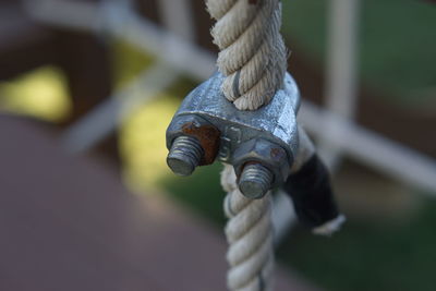 Close-up of rope