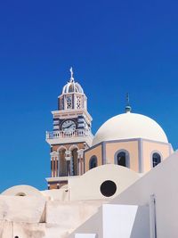 View of building against blue sky