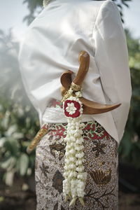 Close-up of christmas decorations