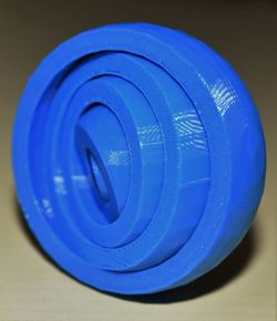 Close-up of blue light