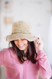 Portrait of a smiling young woman