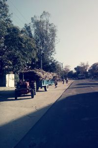 Car on road