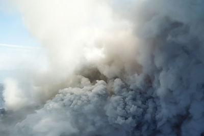 Low angle view of clouds in sky