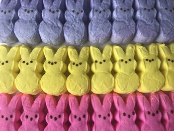 Full frame shot of multi colored candies