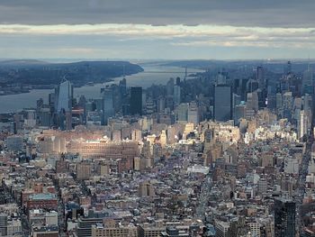 Aerial view of cityscape