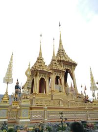 Low angle view of a temple