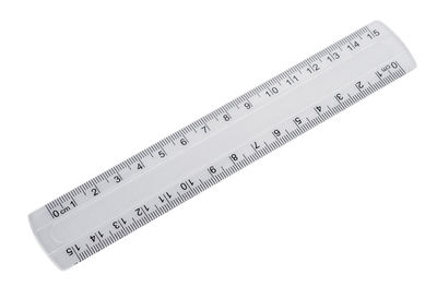 Instrument of measurement over white background