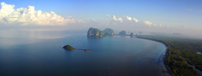 An unspoilt beach of pak meng, sikao district, trang province, thailand