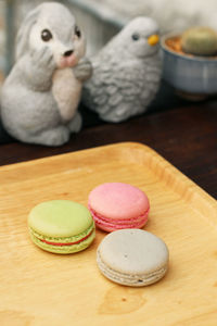 Close-up of stuffed toy on table