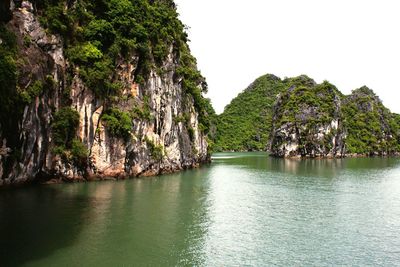 Scenic view of mountains