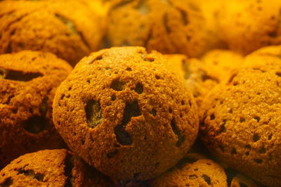 Close-up of cookies