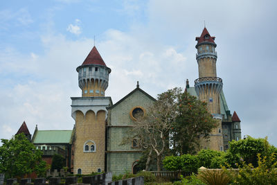 View of historic building against sky