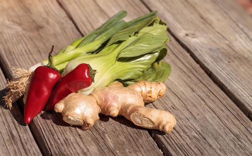 Close-up of fresh vegetables