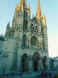 Low angle view of church