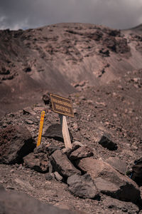 Volcan lanin - junin de los andes - argentina 