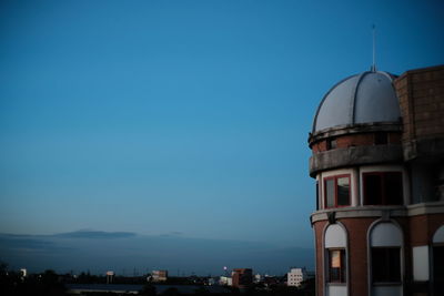 Low angle view of building against sky