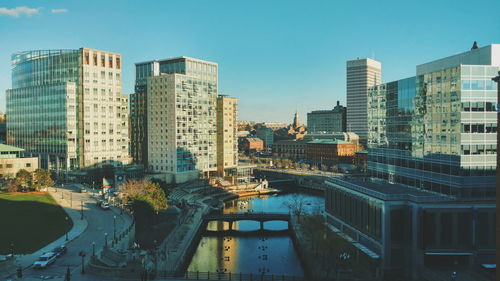 Buildings in city