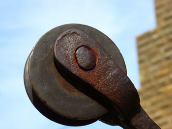 Close-up of rusty metal