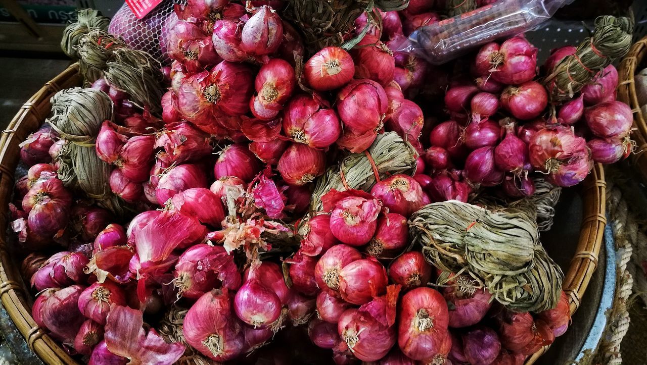 CLOSE-UP OF VEGETABLES FOR SALE