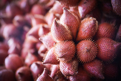 Full frame shot of strawberries