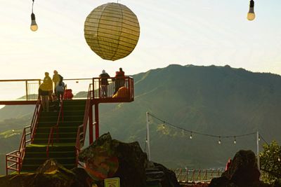 hot air balloon