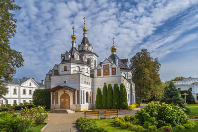 Church in honor of the monk stephen makhrishchsky wonderworker in  holy trinity monastery, russia