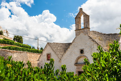 Locorotondo and the itria valley. between white houses and trulli. puglia, italy