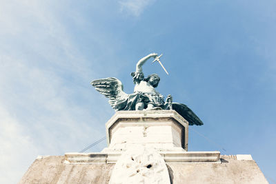 Michael the archangel, castel sant'angelo, roma