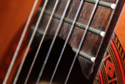 Close-up of guitar