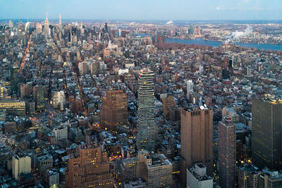 Aerial view of cityscape