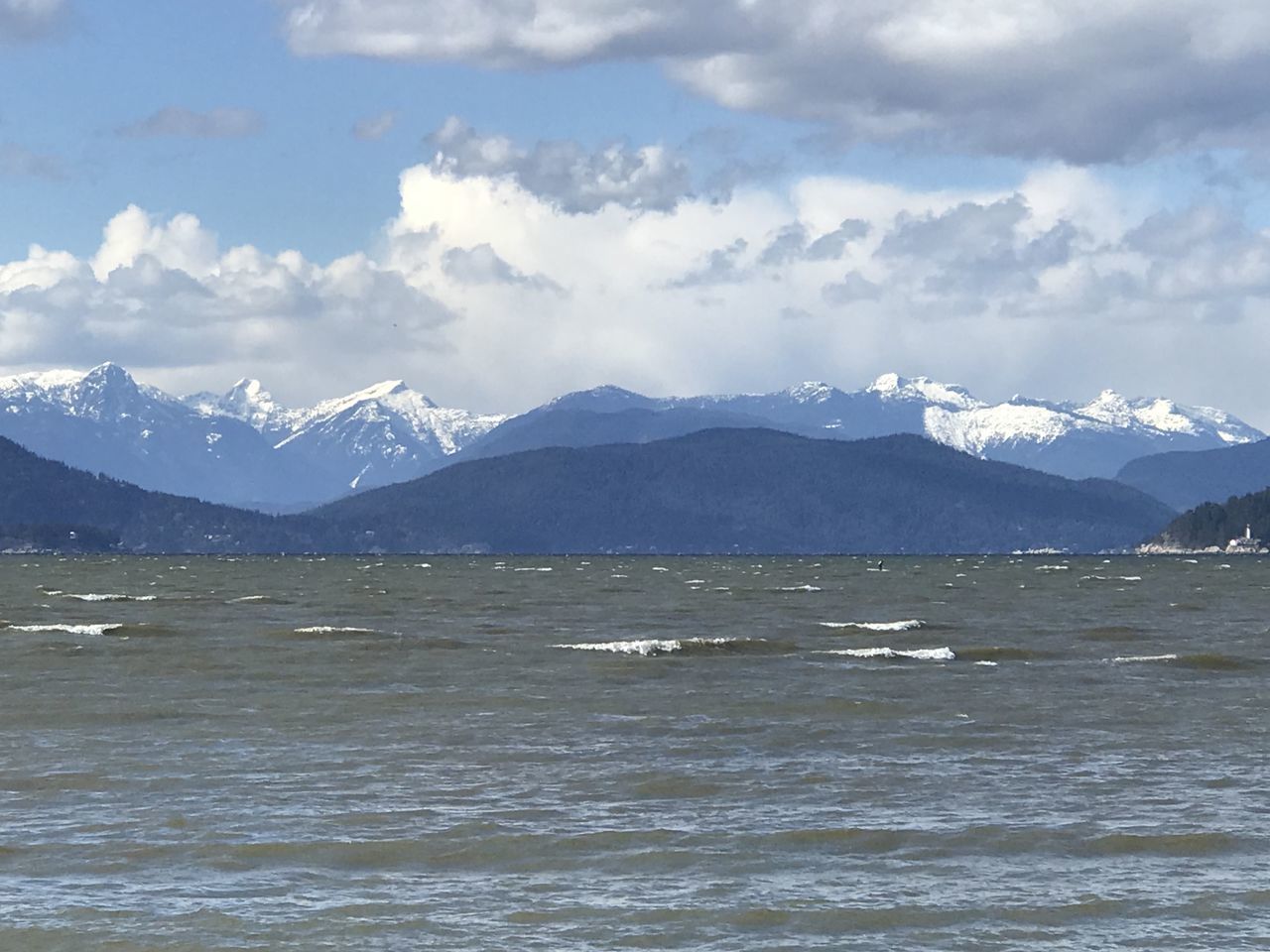 SCENIC VIEW OF SEA BY MOUNTAINS AGAINST SKY