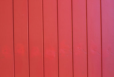 Full frame shot of closed red door