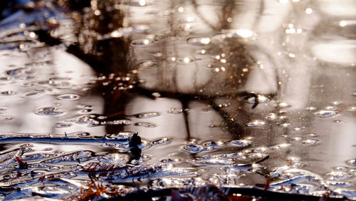 Full frame shot of water drops