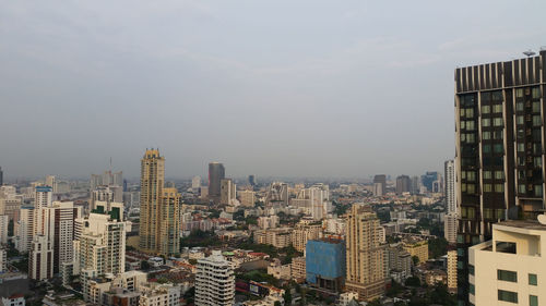 Cityscape against sky