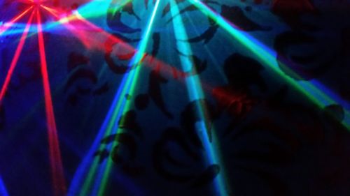 Close-up of colorful light painting