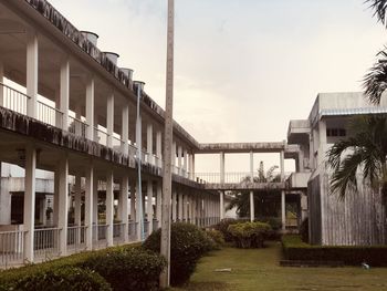 Buildings against sky