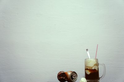 Close-up of drink on table