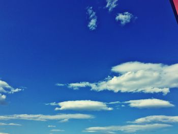 Low angle view of cloudy sky